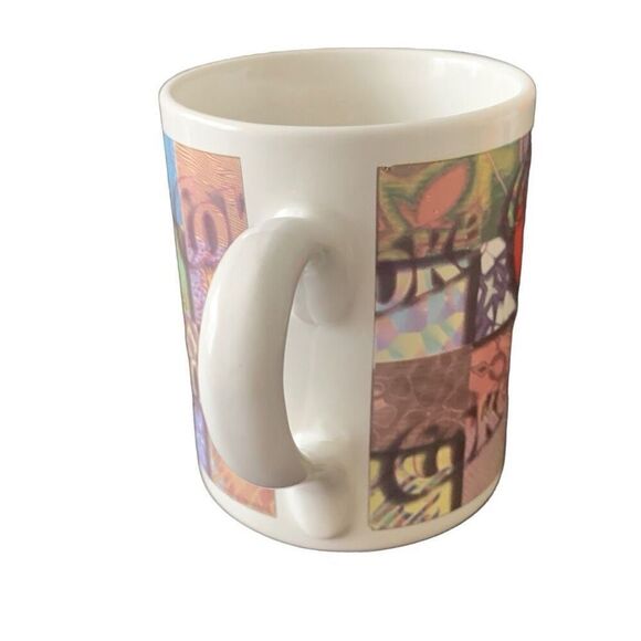 Vintage Coca-Cola 1997 Always Refreshing Collectible Retro Tiffany Look Mug HTF - Picture 8 of 10